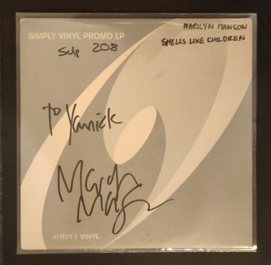 M&G signed testpressing